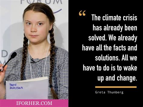 greta thunberg solutions for climate change