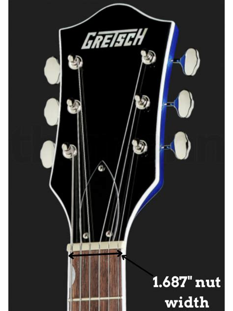 Gretsch Guitars Nut Width