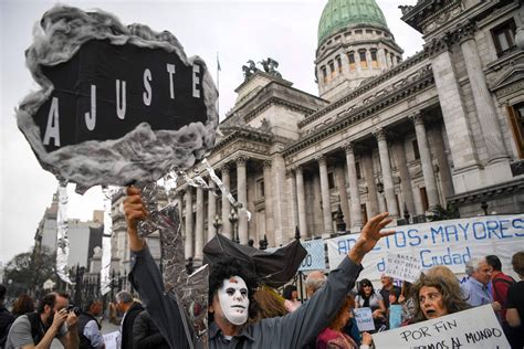 greve do governo na argentina