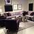 grey and purple living room furniture