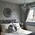 grey bedroom wallpaper