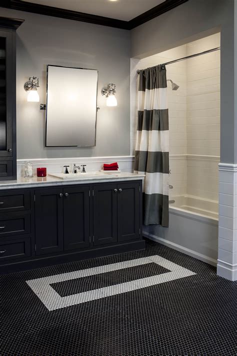 Grey Black White Bathroom Ideas