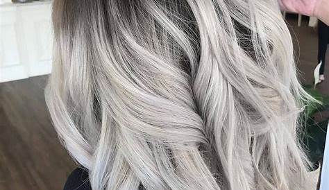 Grey Blonde Hair Ombre 50 Pretty Ideas Of Silver Highlights To Try