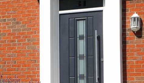 Grey Composite Doors Uk Cottage Half Glaze Supplied And