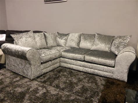 List Of Grey Crushed Velvet Corner Sofa Uk New Ideas