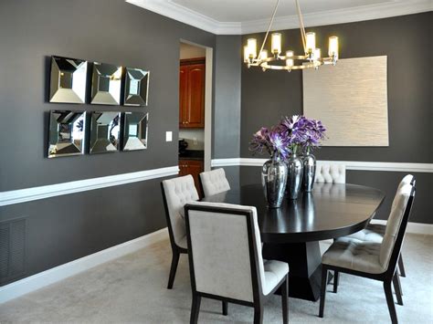 Grey dining room ideas Grey dining room chairs Grey dining room