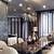 grey glamorous modern dining room