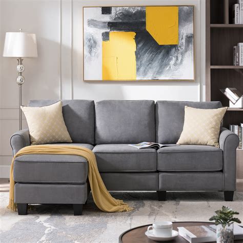 New Grey Sofa Set L Shape 2023