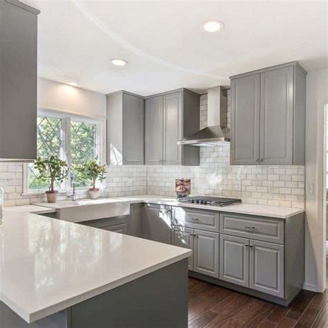 Gray And White Kitchen Classic And Trendy 45 Gray And White Kitchen