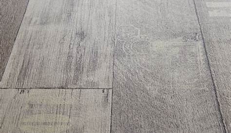 Thick Grey White Wood Effect R10 Non Slip Vinyl Flooring Kitchen