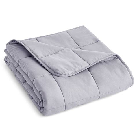 Grey 12 Lb Weighted Blanket