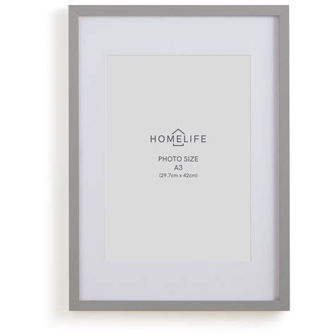 Grey A3 Size Frame