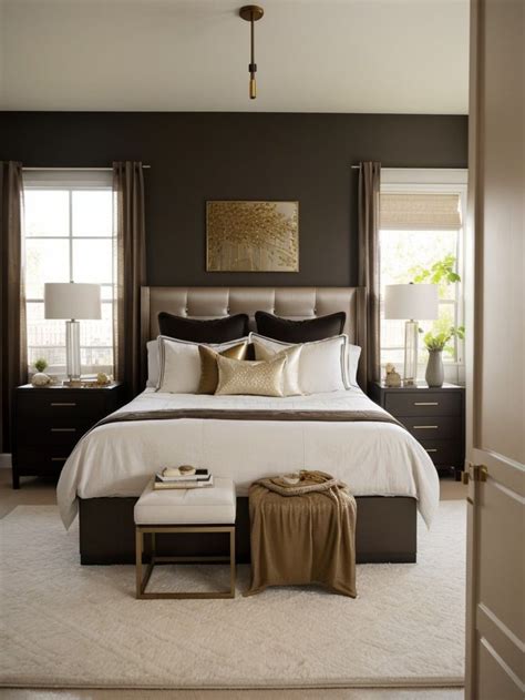 SuperRelaxing & Elegant Bedroom Interior Design in Beige & Gray Home