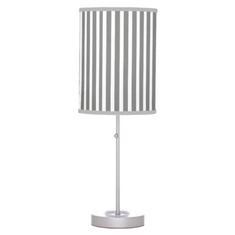 home.furnitureanddecorny.com:grey and white striped lamp shade