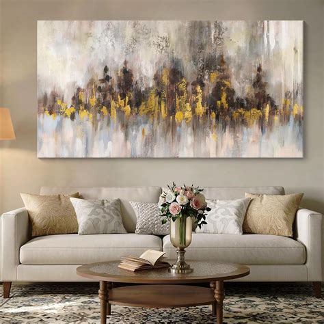 grey artwork and decor bedroom