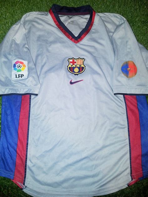 grey barcelona jersey old