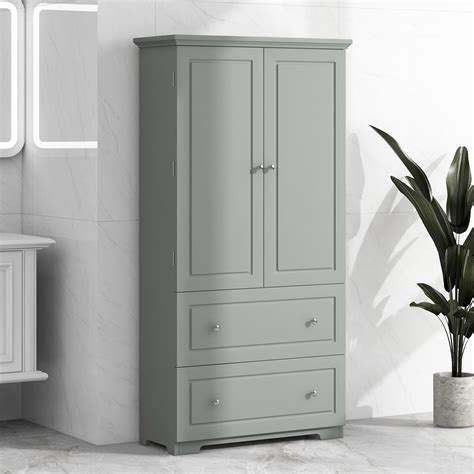 Grey Bathroom Storage Studio
