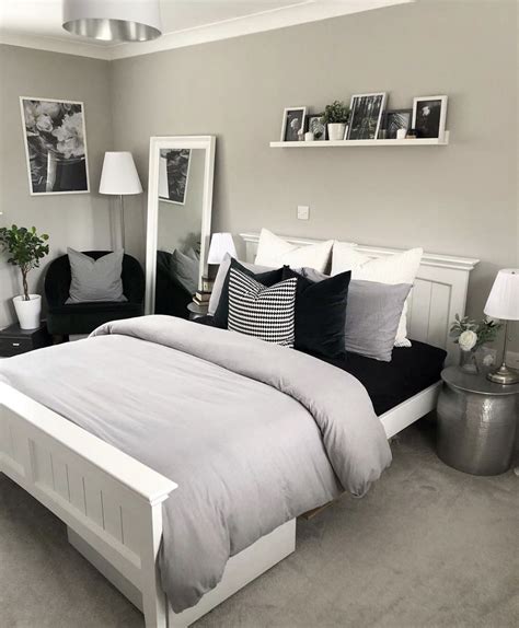 99 White And Grey Master Bedroom Interior Design Philanthropyalamode