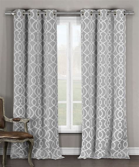 grey bedroom curtains