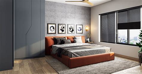 Grey Bedroom with a View