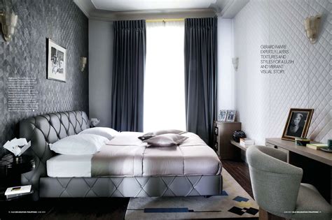 Grey Bedroom with Layered Textures