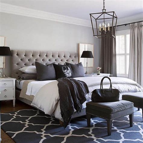 Grey Bedroom with Natural Light