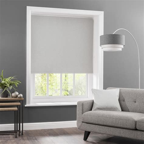 grey black and white blinds