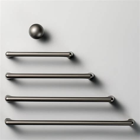 Upgrade Your Décor with Stylish and Sleek Grey Cabinet Pulls - A Perfect Addition to Your Home!