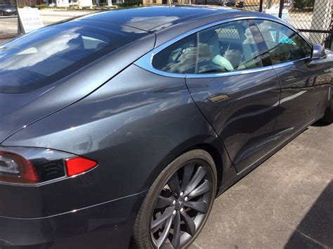 grey car window tinting