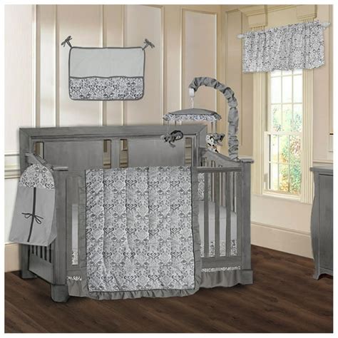 Grey Crib Set