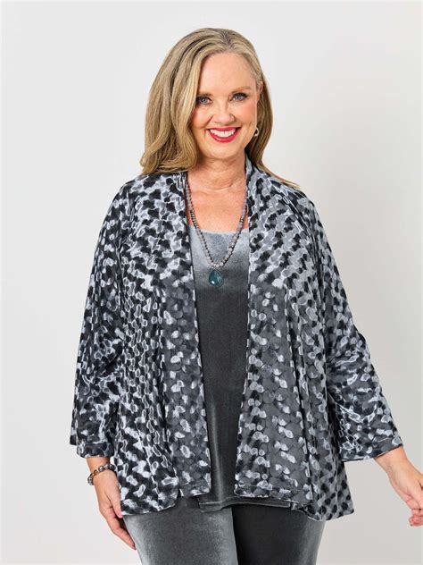 Grey Evening Jacket Womens