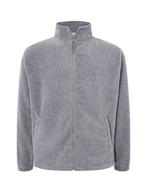 grey fleece jacket