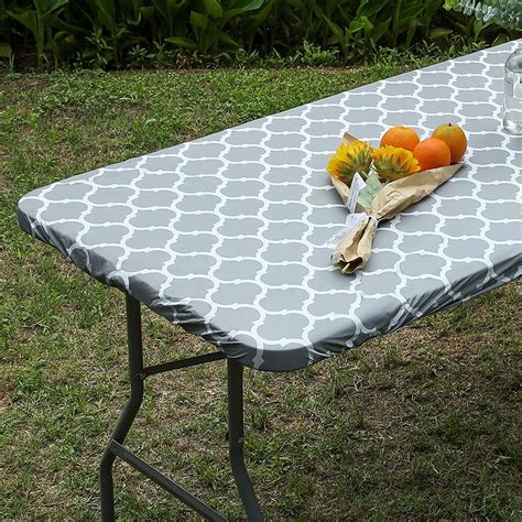 grey garden table cover