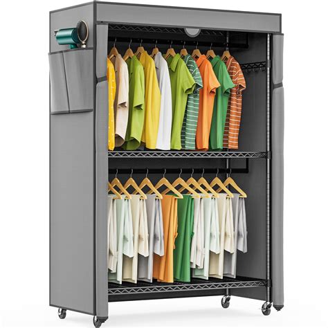 Grey Garment Rack