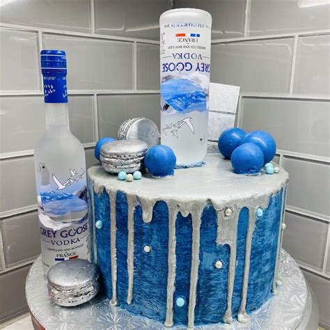 Grey Goose Cake Design