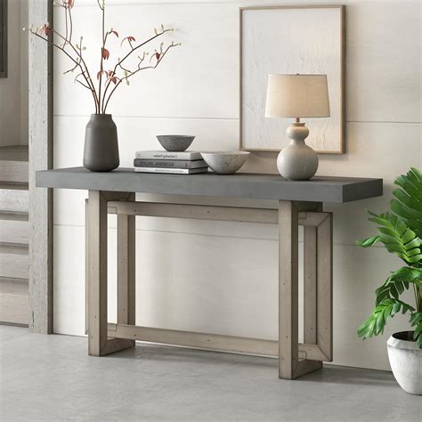 Grey Hallway Table