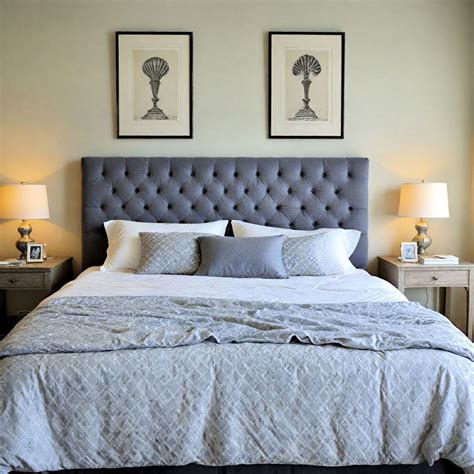 Grey Headboard Bedroom Decor