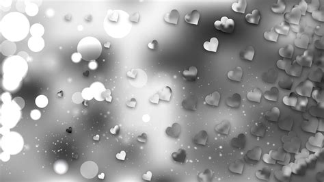 Captivating Grey Heart Backgrounds - Stunning Designs to Elevate your Visuals