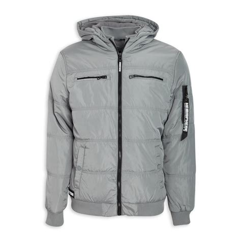 Grey Huffer Jacket