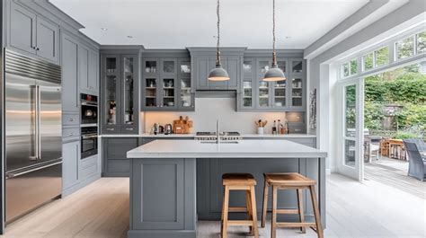 Grey Kitchen Cupboard Fronts