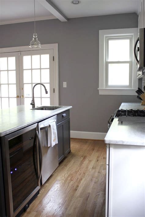 grey kitchen paint
