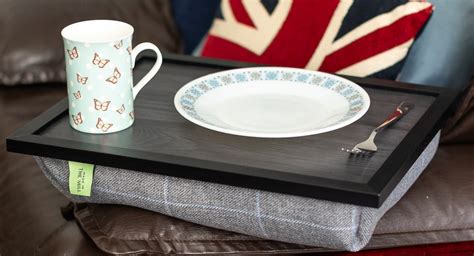Grey Lap Tray
