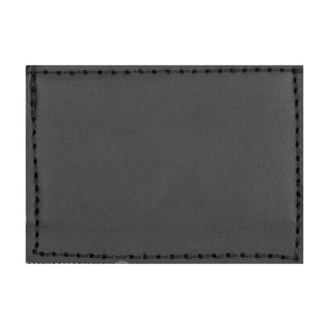 Grey Leather Patch