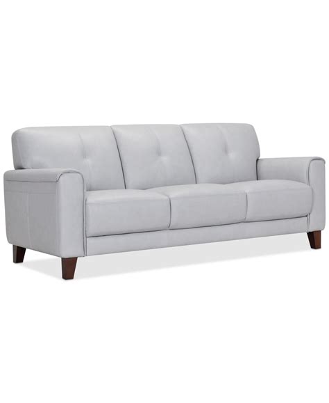 Grey Leather Sofa Macys