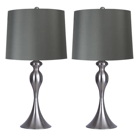 Grey Linen Table Lamp Shade