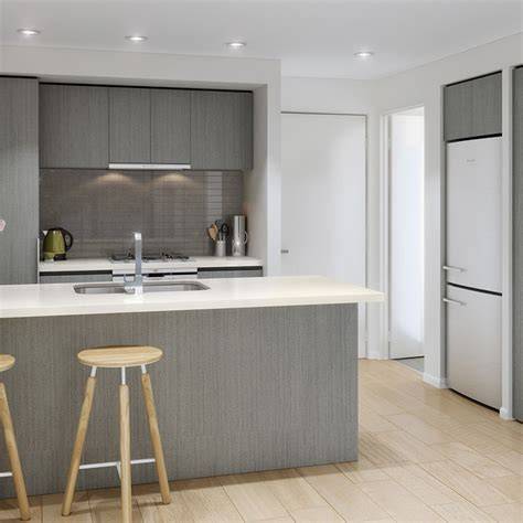 Grey Melamine Industrial Lumber