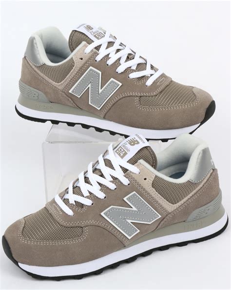 grey new balance shoes 574