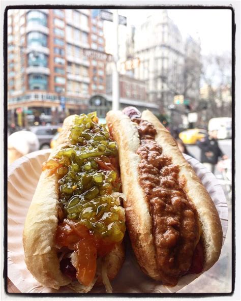 grey papaya hot dog shop new york city