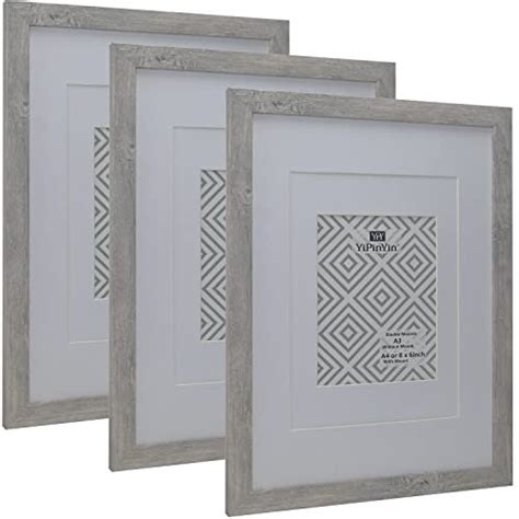 Grey Picture Frames With Mounts