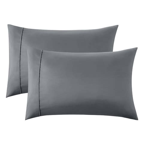 Grey Pillow Case Covers